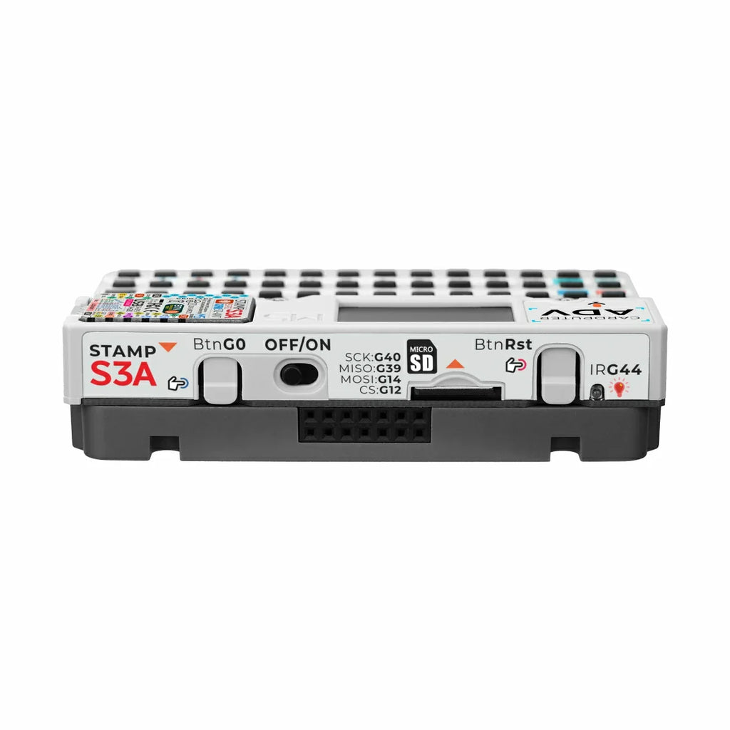Cardputer ADV lateral com portas