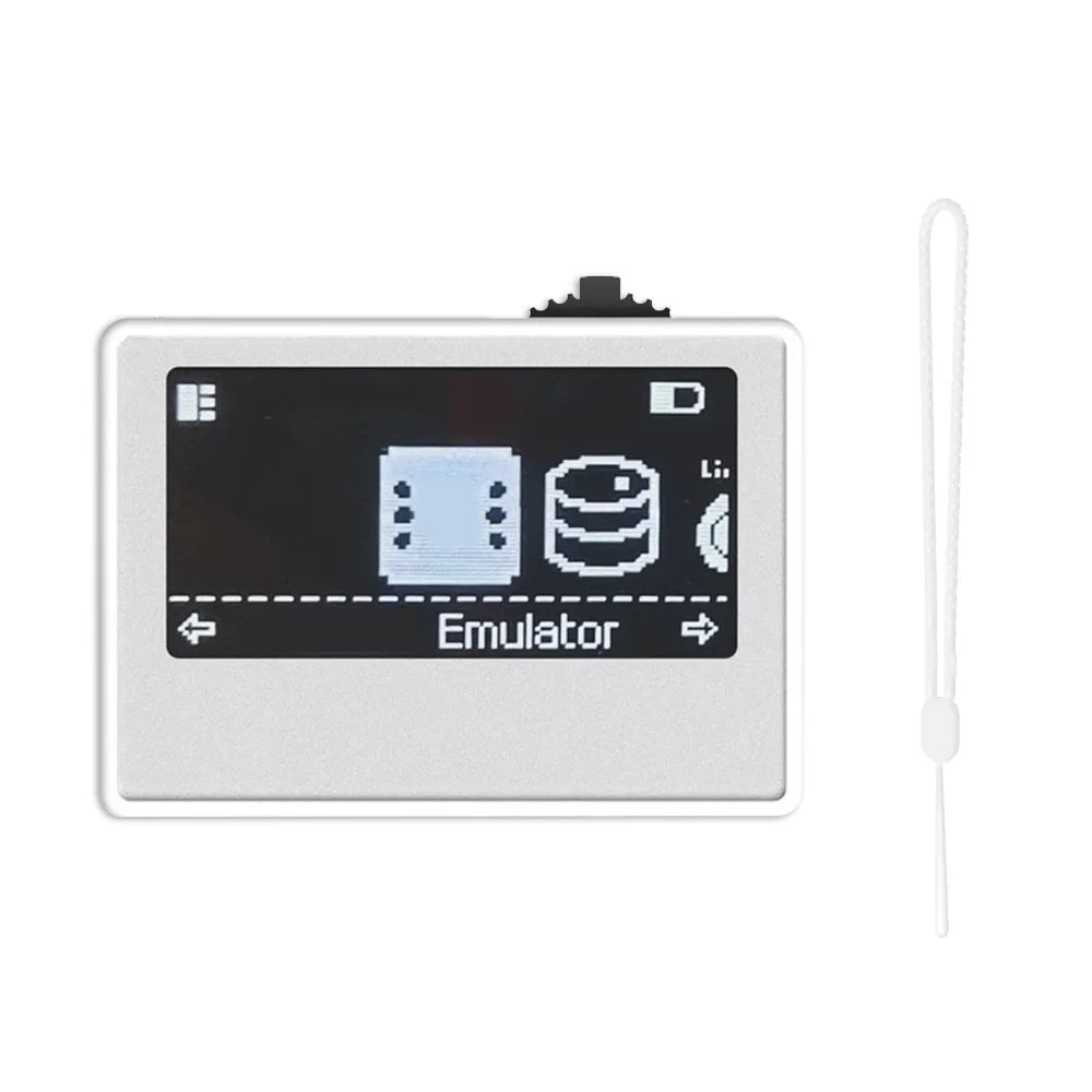 Simulador NFC com Tela OLED – Personagens Ilimitados e Recarregável