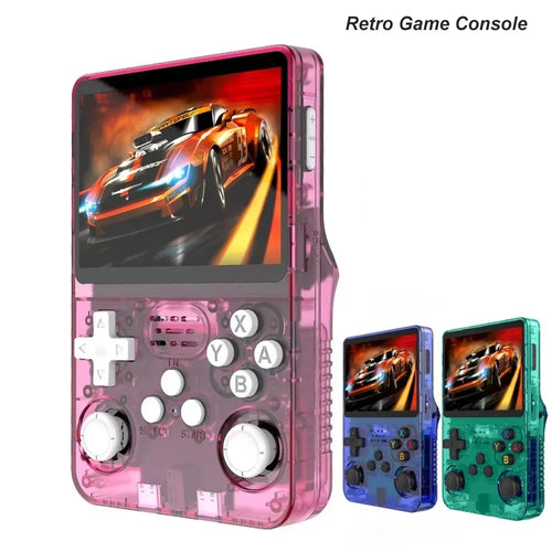 Console Retrô Portátil R36S ArkOS 2.0 – Tela IPS 3,5" – 64GB / 128GB / 256GB
