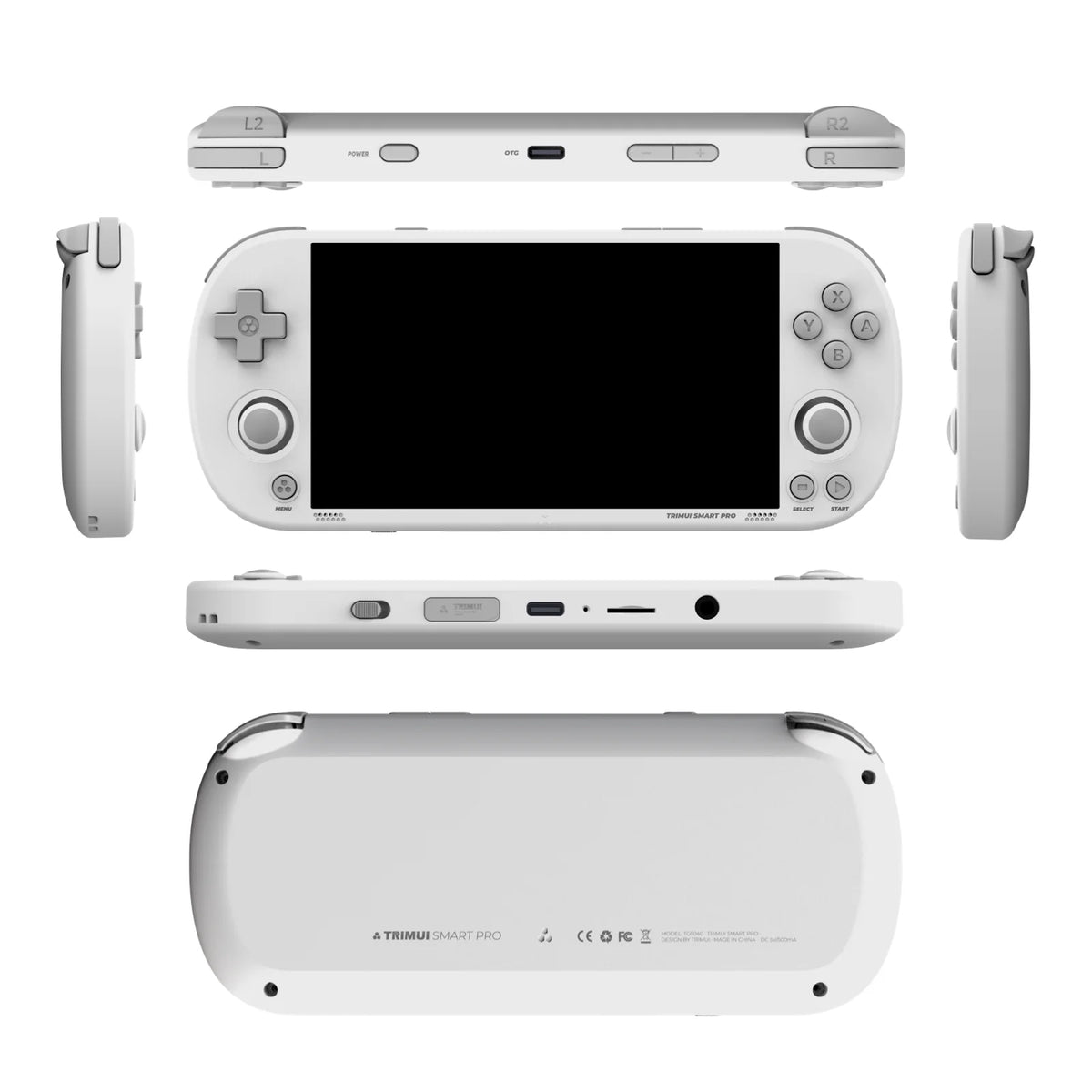 Console Portátil TrimUI Smart Pro – Tela IPS 4,96" HD – 64GB