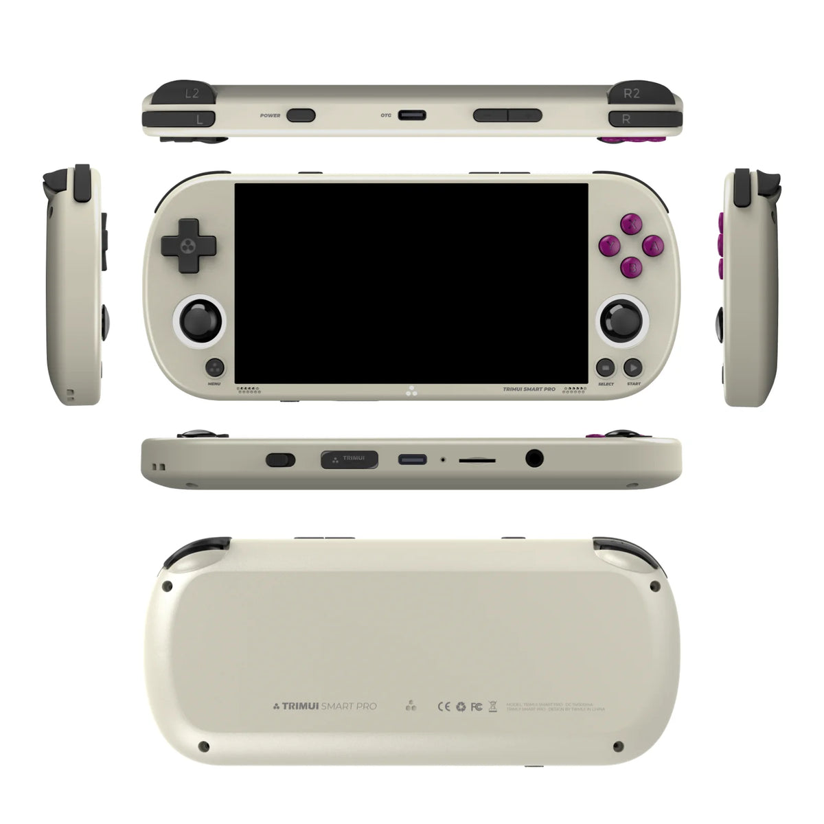 Console Portátil TrimUI Smart Pro – Tela IPS 4,96" HD – 64GB