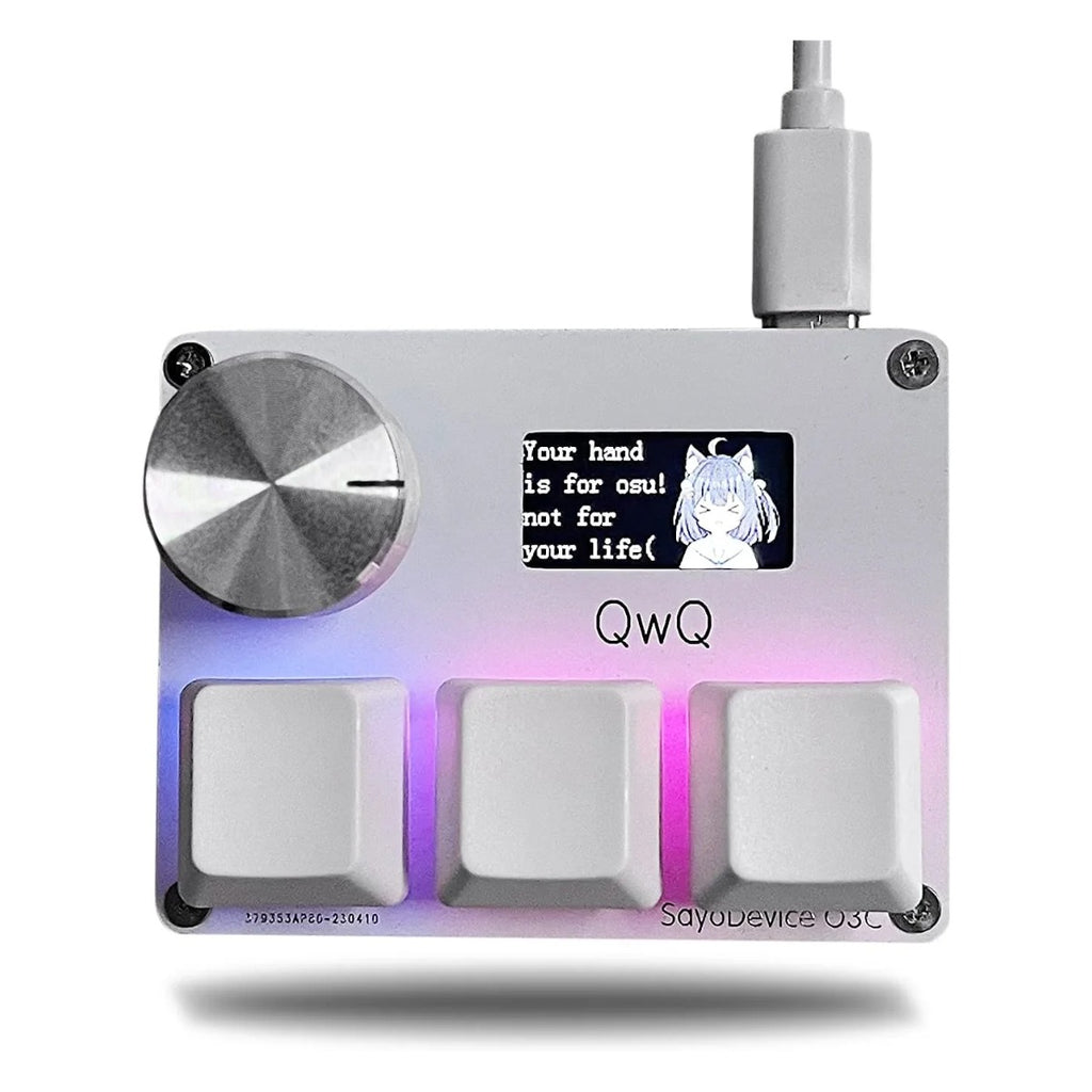 SayoDevice O3C branco